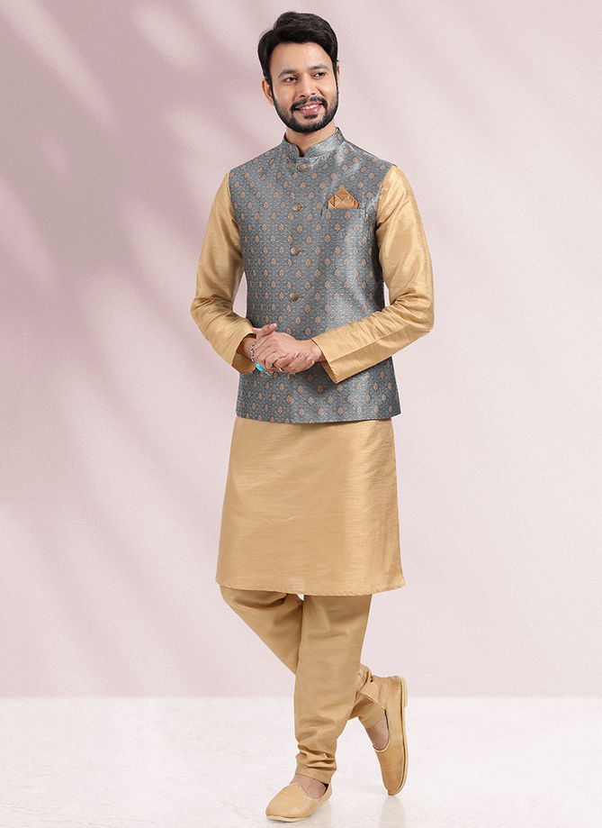 Function Wear Wholesale Modi Jacket Kurta Pajama Catalog