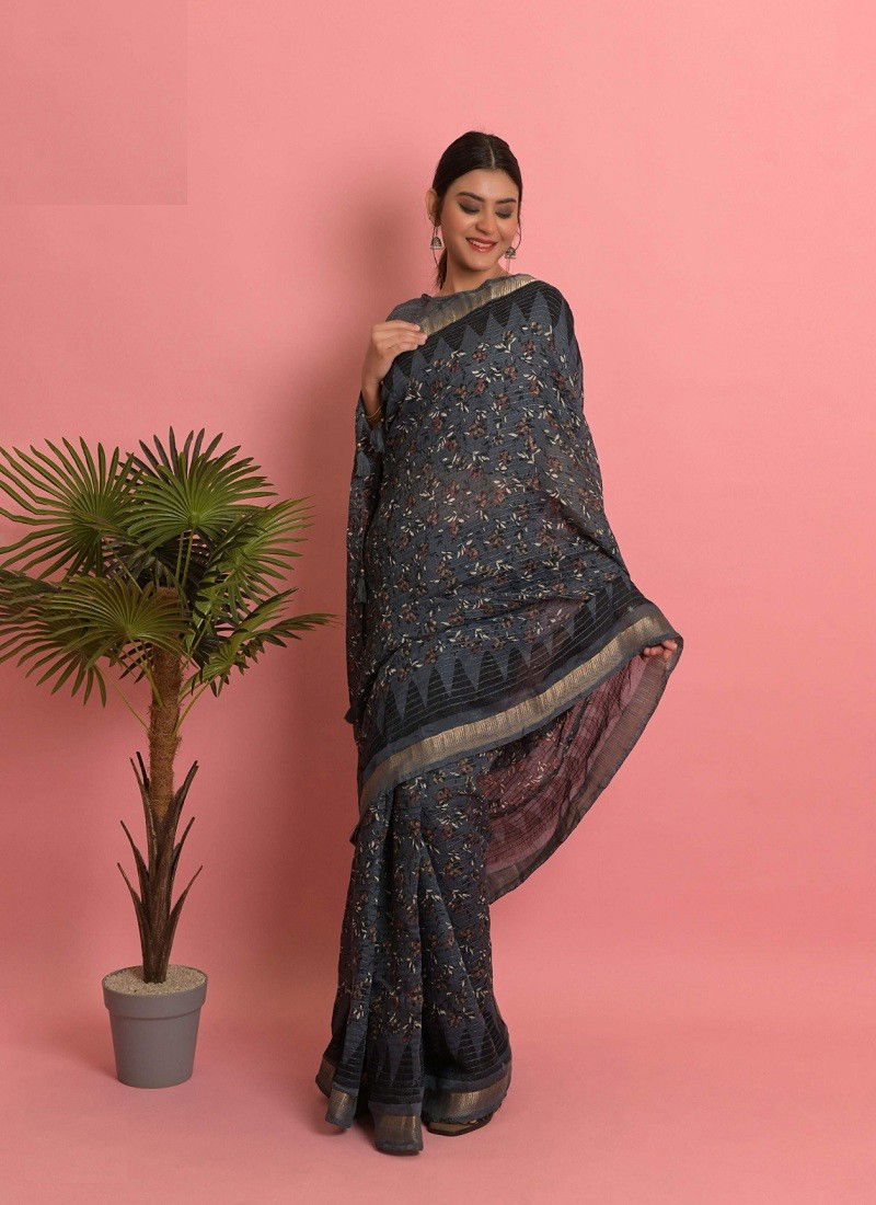 Golden Knots By Ashima Cotton Saree Catalog