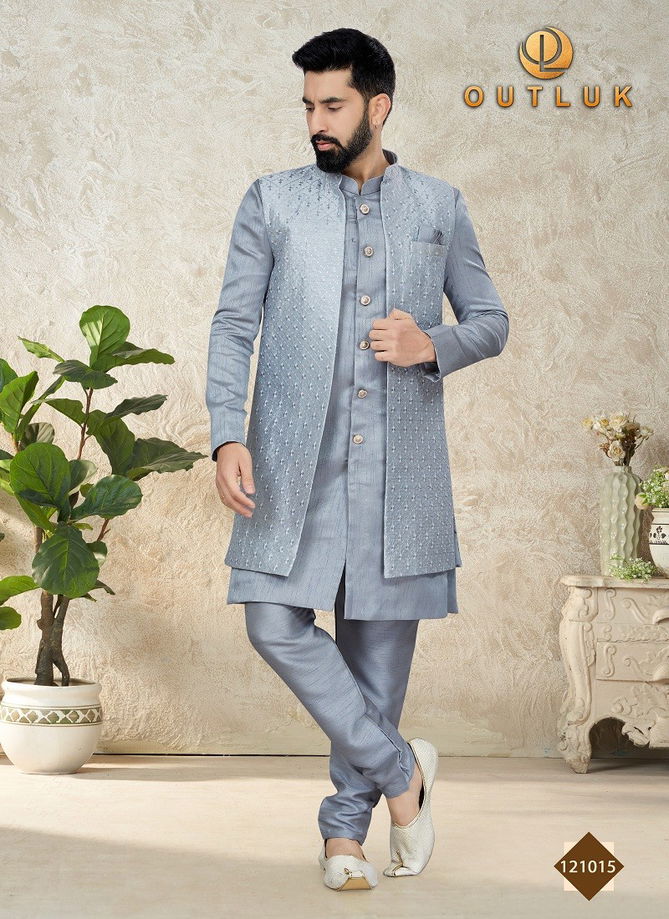 Gray Outluk Vol 121 Mens Indowestern Catalog 121015