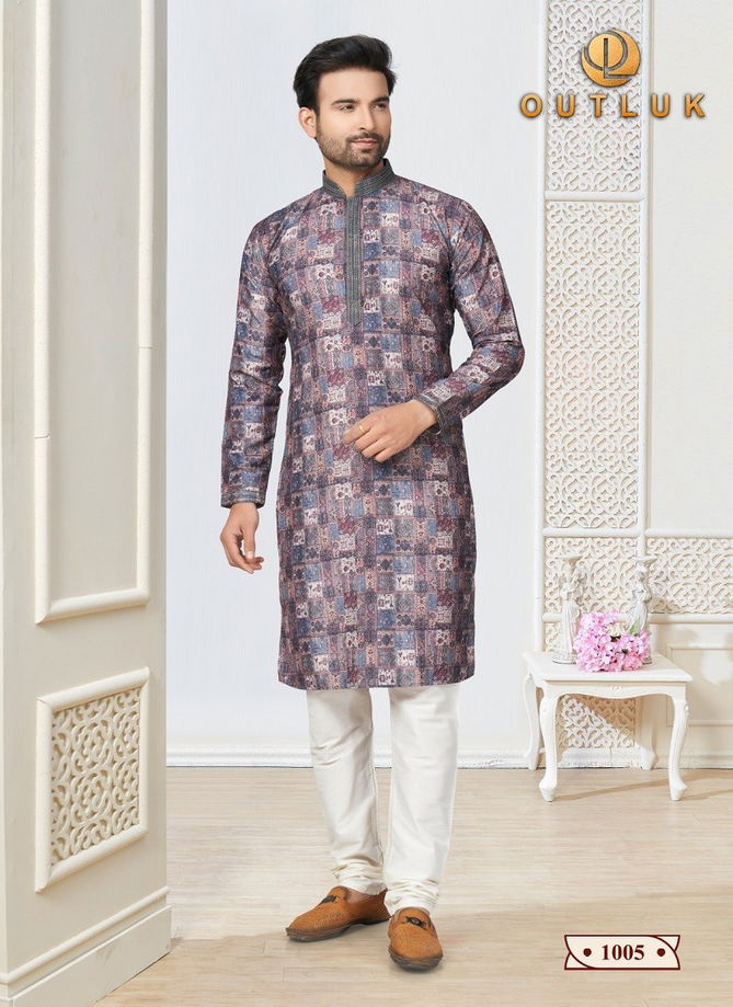 Outluk Wedding Collection 1 Mens Wear Kurta Pajama Catalog