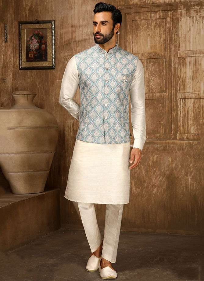 Ethnic Wear Exclusive Wholesale Kurta Pajama With Jacket Collection