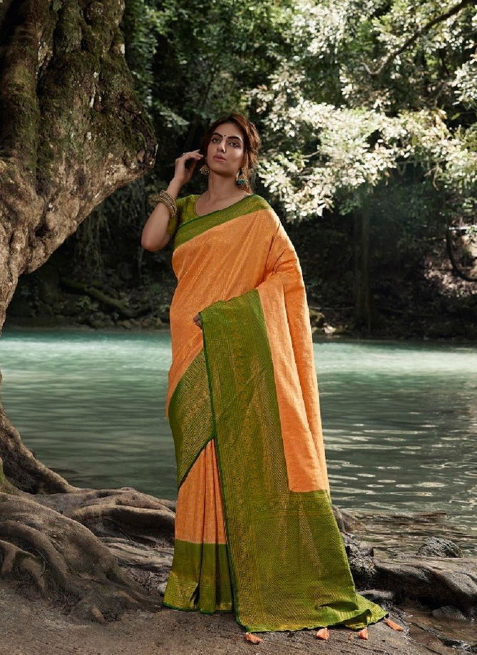 Parampara Silk Vol 4 By Pankh Silk Saree Catalog