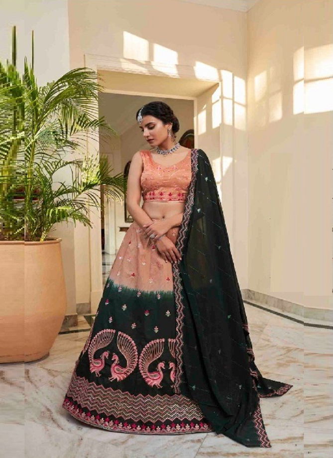 Bridesmaid Vol 27 By Khushboo Art Silk Designer Lehenga Choli Wholesale Online