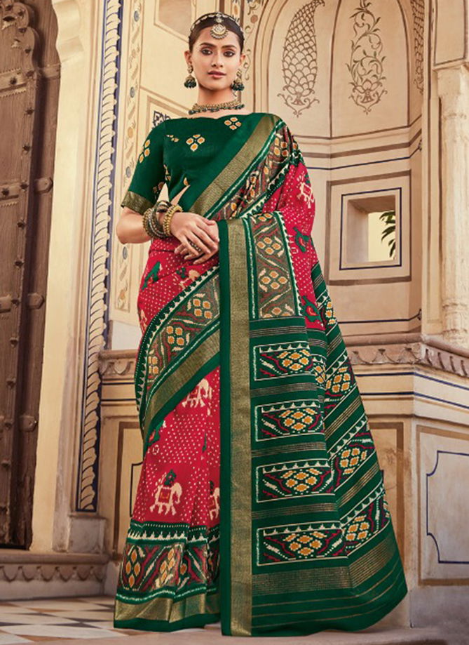 Aroma Silk Vipul 62802 To 62819 Wholesale Silk Sarees Catalog