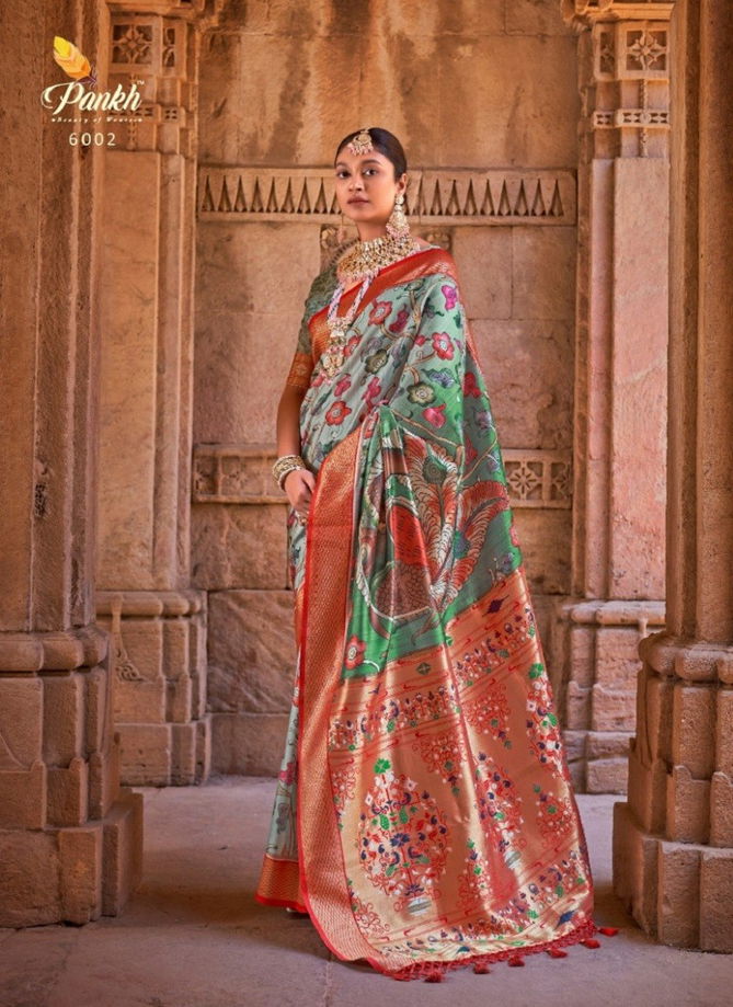 Heritage By Pankh Printed Saree Catalog