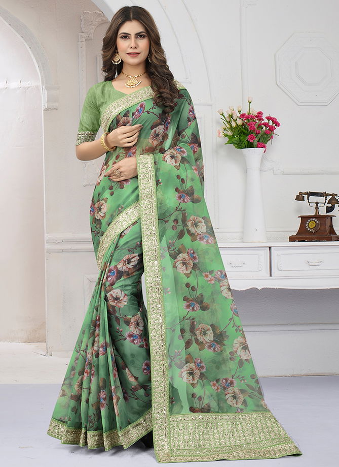 Aradhya Utsavnari Fancy Wear Wholesale Printed Sarees Catalog