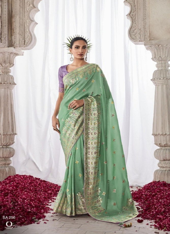 Asiyana By Kimora Silk Designer Wedding Wear Saree Catalog