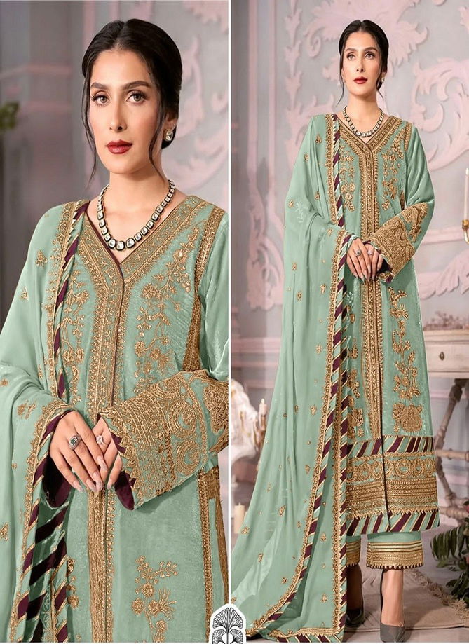 Aaeesha Vol 2 By Zaha Pakistani Salwar Suit Catalog