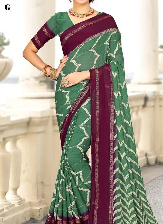 Amrita By Mahamani Creation Fancy Fabric Printed Saree Catalog