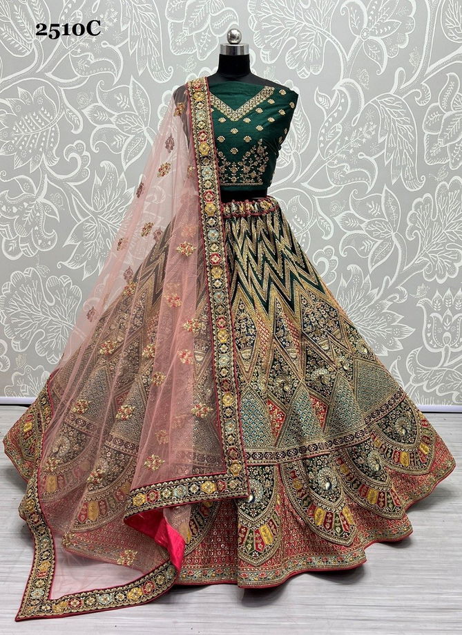 Anjani Art 2510 Bridal Lehenga Choli Catalog