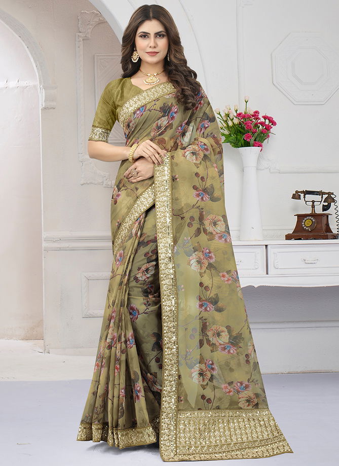 Aradhya Utsavnari Fancy Wear Wholesale Printed Sarees Catalog