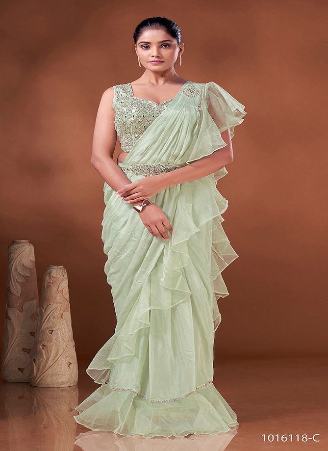 Bk 8750 Party Wear Saree Catalog