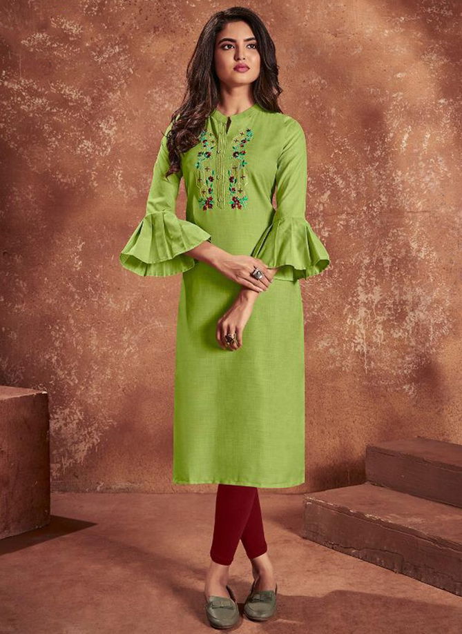 Cloud Vol 1 Wholesale Daily Wear Cotton Kurti Catalog