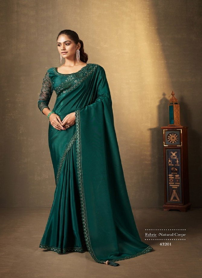 Erisha By Mahotsav Satin Silk Party Wear Saree Catalog