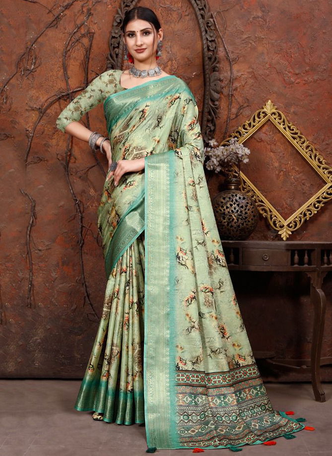 Heritage Digital Vol 3 Mintorsi Ethnic Wear Wholesale Printed Sarees Catalog