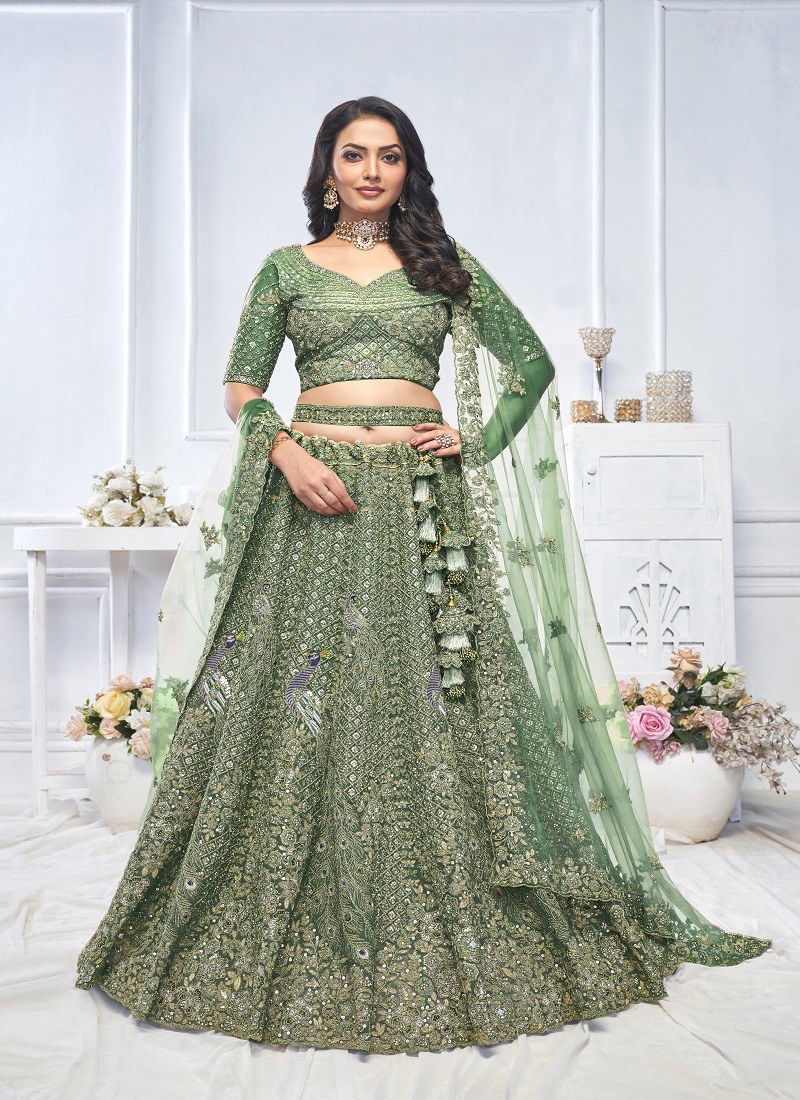 KF 01 To KF 22 By Kesar Fab Ocassion Wear Designer Lehenga Choli Exporters In India