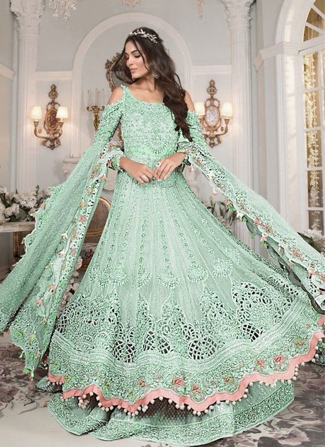 Green Colour KF 126 To 126 D Pakistani Suit Catalog 126 D