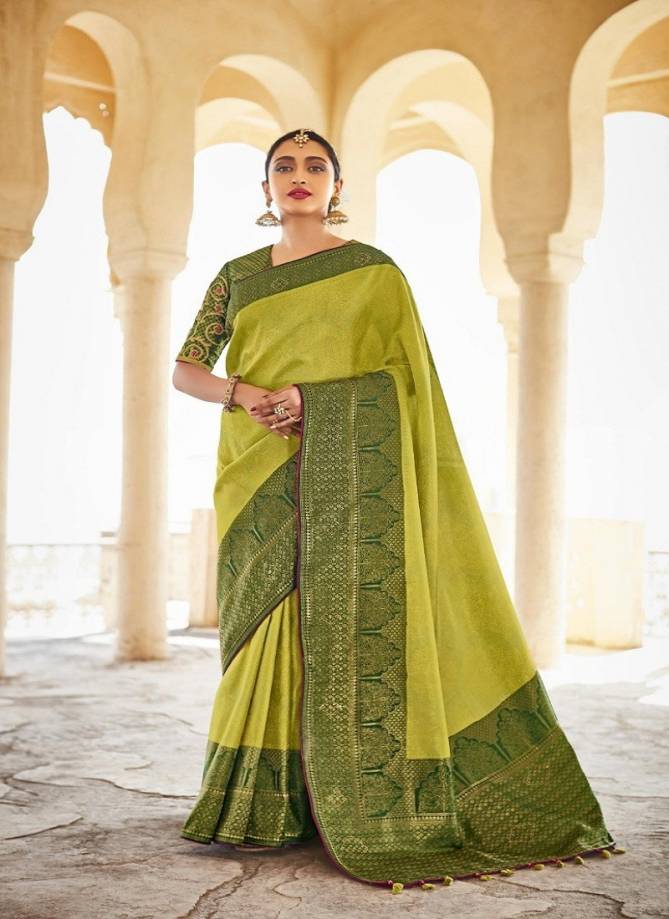 Kanjivaram By Kimora 92 To 100 Silk Sarees Catalog