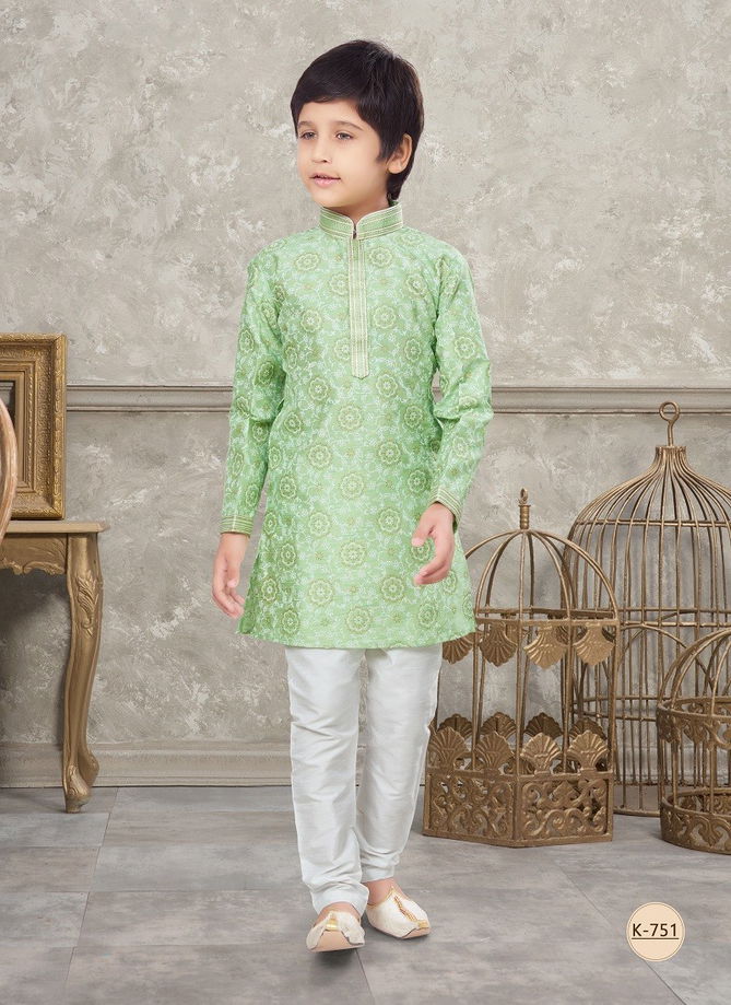 Kids Vol 5 Boys Wear Kurta Pajama And Indo Western Catalog