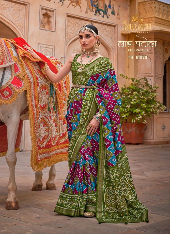 Labh Patola By Tripath Printed Saree Catalog