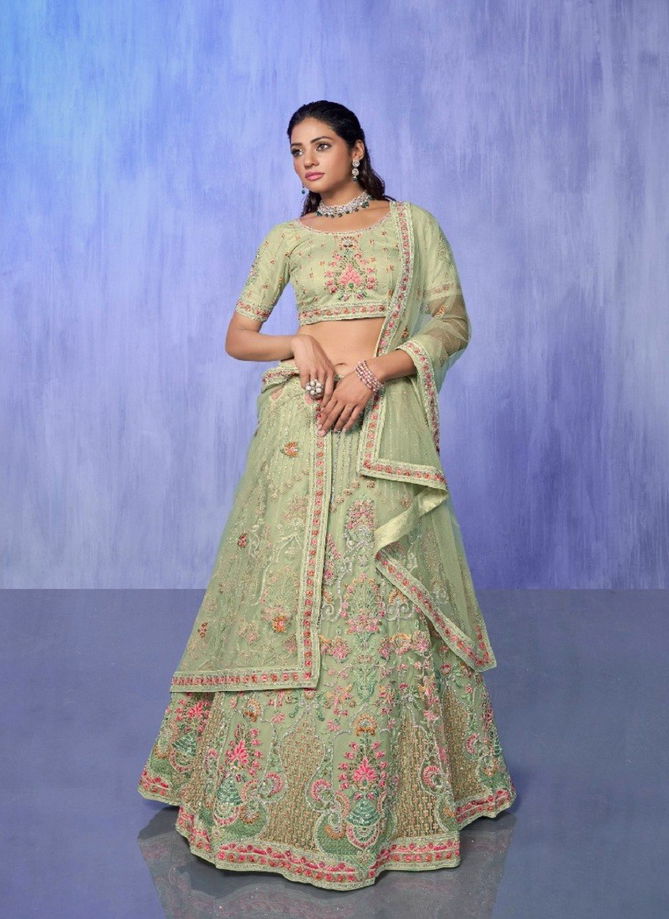 Look Book by Arya Embroidered Designer Lehenga Choli Catalog