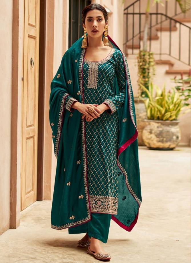 Nargis By Aashirwad 9442 To 9446 Designer Salwar Suit Catalog