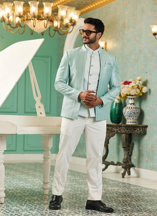 Party Wear Mens Designer Jodhpuri Suit Wholesale Clothing Distributors In India 