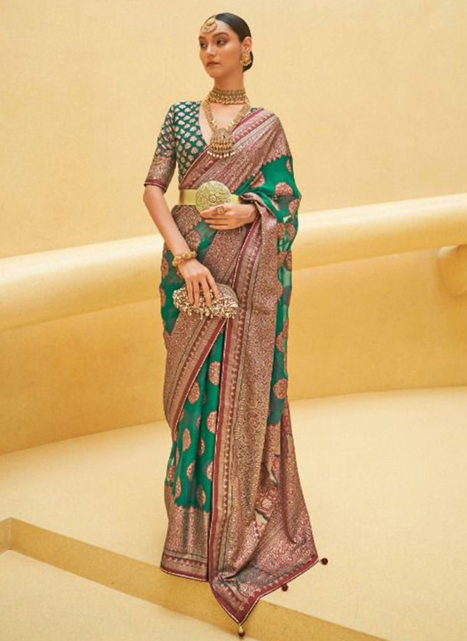 Rajkanya Ethnic Wear Wholesale Printed Saree Catalog