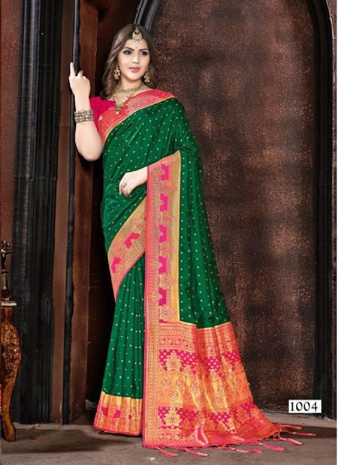 Rani Sahiba By Bunawat Silk Wedding Ladies Sarees Wholesale Market In Surat