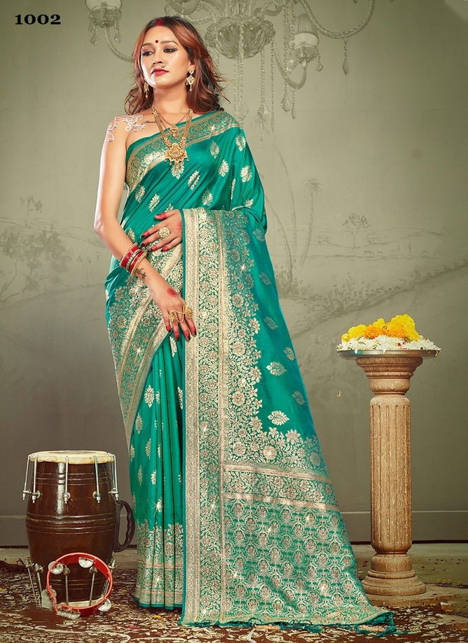 Rohini Silk By Sangam Wedding Sarees Catalog