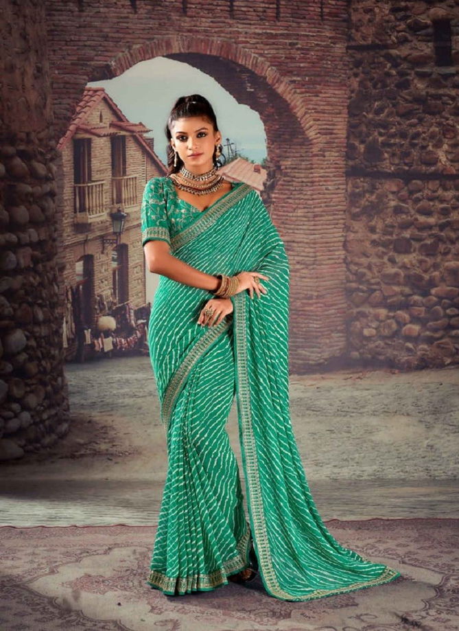 Siya By Mahamani Creation Georgette With Heavy Border Saree Catalog