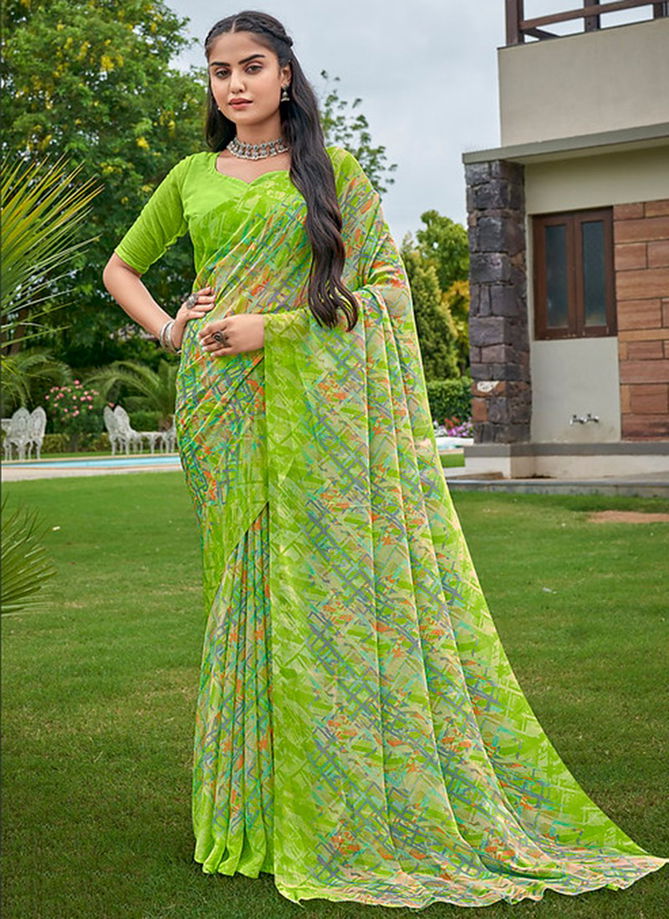 Star Chiffon 83 Edition Wholesale Chiffon Sarees Catalog