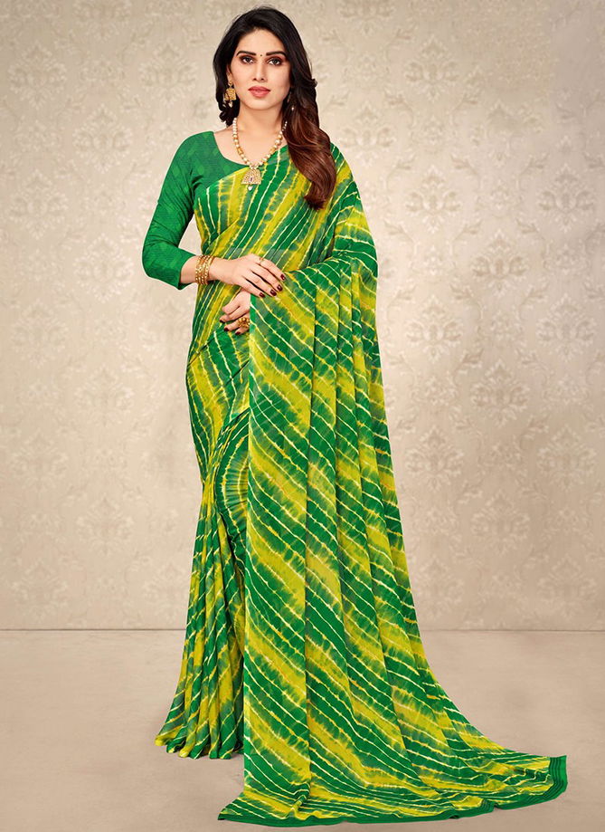 Star Chiffon Wholesale Printed Daily Wear Saree Catalog