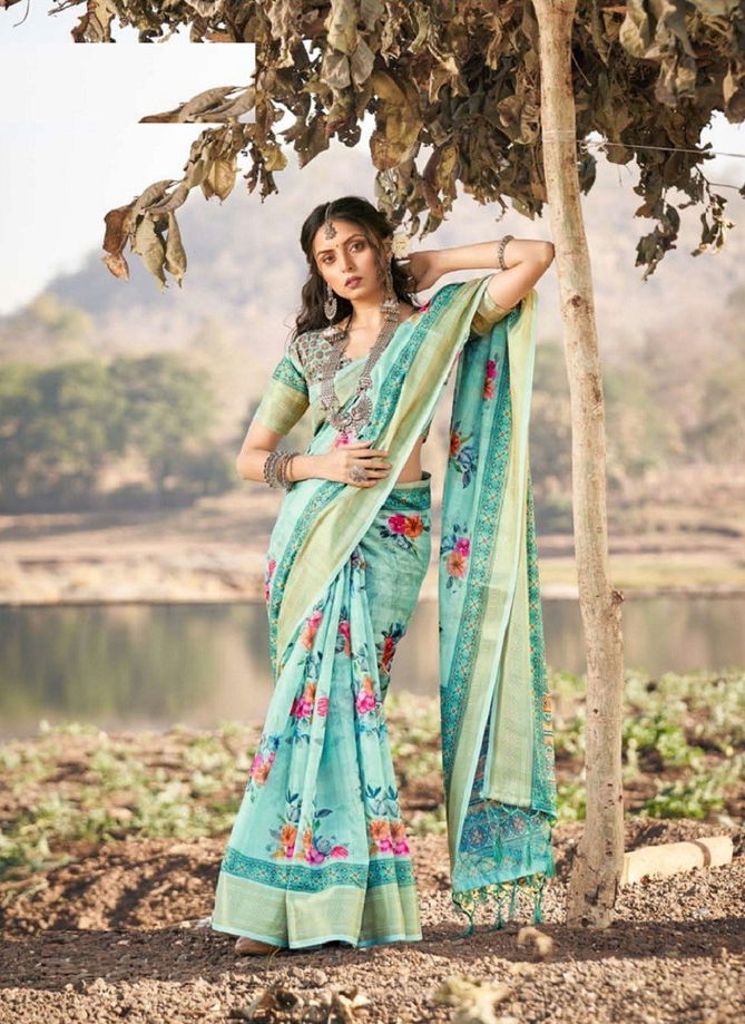 Sumitra By The Fabrica Printed Saree Catalog