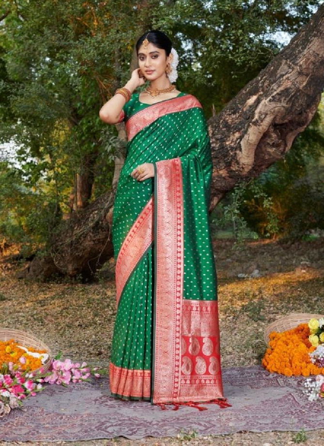 Urvashi Silk By Bunawat Banarasi Silk Printed Saree Wholesale Market In Surat With Price