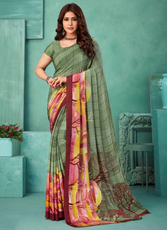 Vivanta Silk Printed Wholesale Daily Wear Saree Catalog
