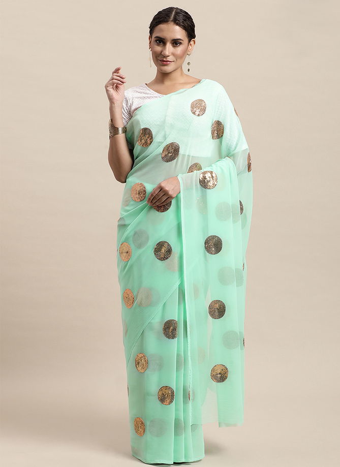 Green Fashion Lab By Pari 1101 To 1106 Georgette Saree Catalog 1106