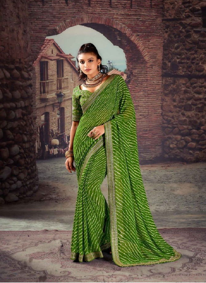 Siya By Mahamani Creation Georgette With Heavy Border Saree Catalog