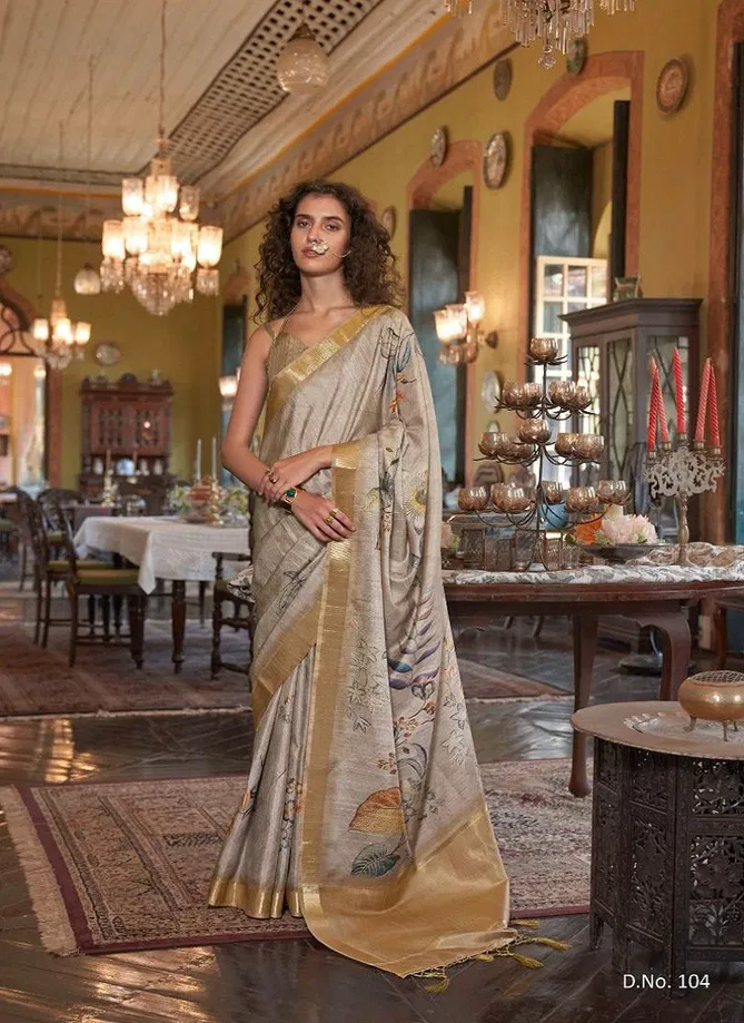 Story By Sasural Wedding Wear Printed Soft Banarasi Silk Saree Wholesale Online