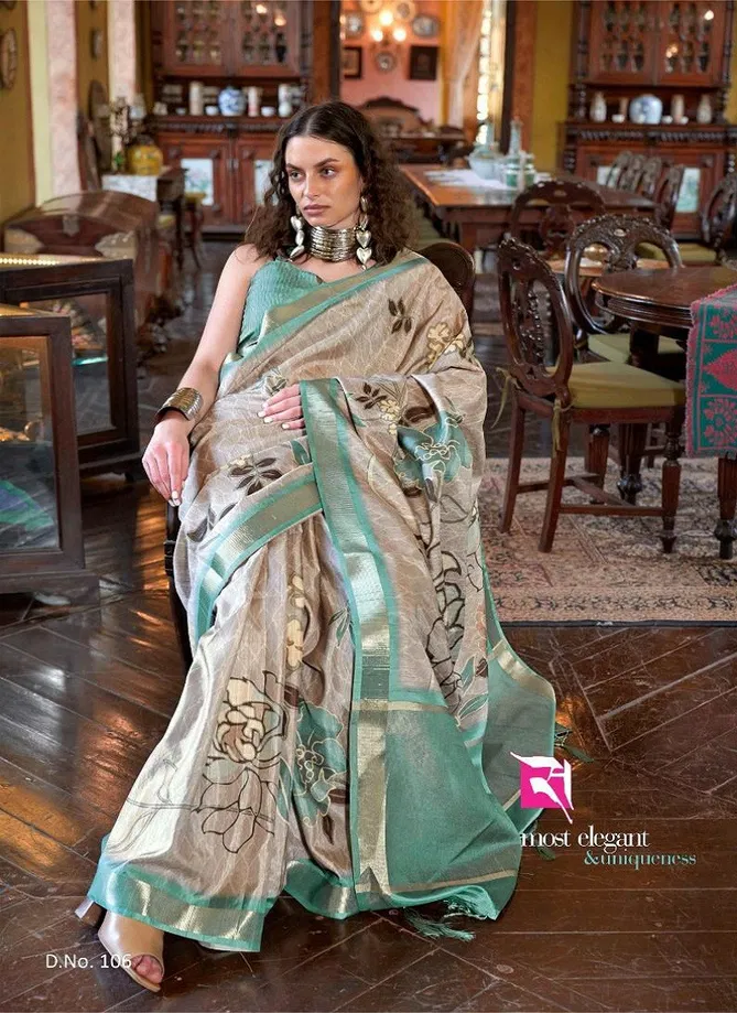 Story By Sasural Wedding Wear Printed Soft Banarasi Silk Saree Wholesale Online