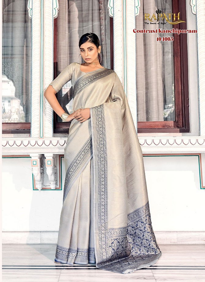 Aaidehi Silk By Rajpath Kanjivaram Saree Wholesale Clothing Distributors In India