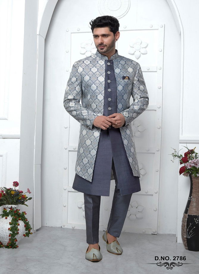 Function Wear Indo Western Mens Jacket Set Wholesale Price In Surat