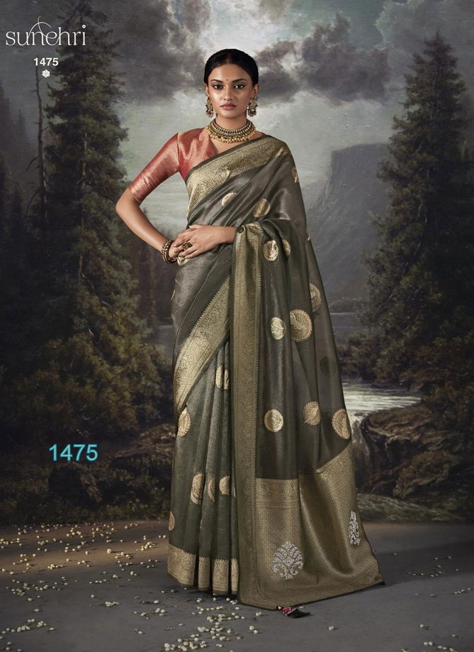 RaatRani By Kimora Organza Banarasi Designer Saree Catalog