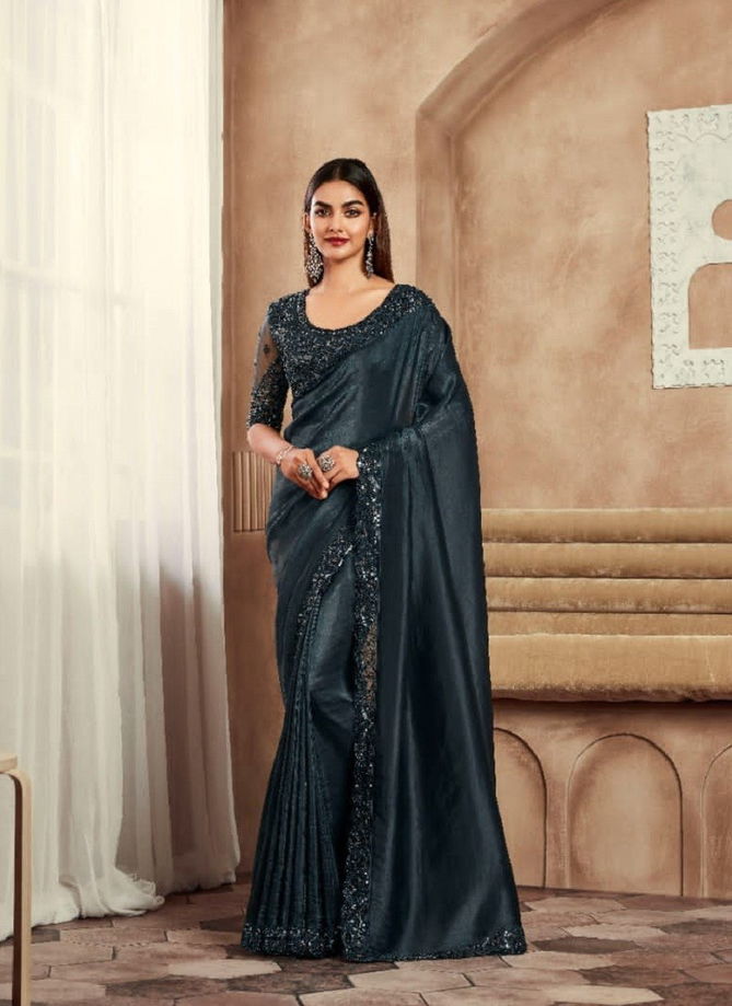 Sarvaratna By TFH Heavy Designer Party Wear Saree Wholesale In Delhi