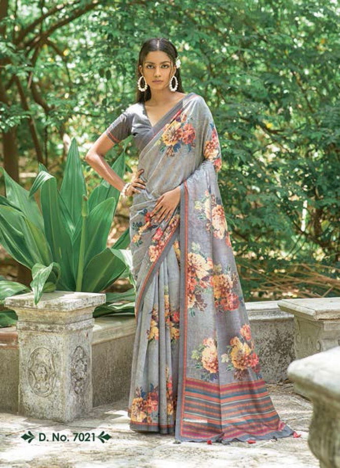 Zuleyka By Bhumi Paper Silk Daily Wear Saree Exportes In India