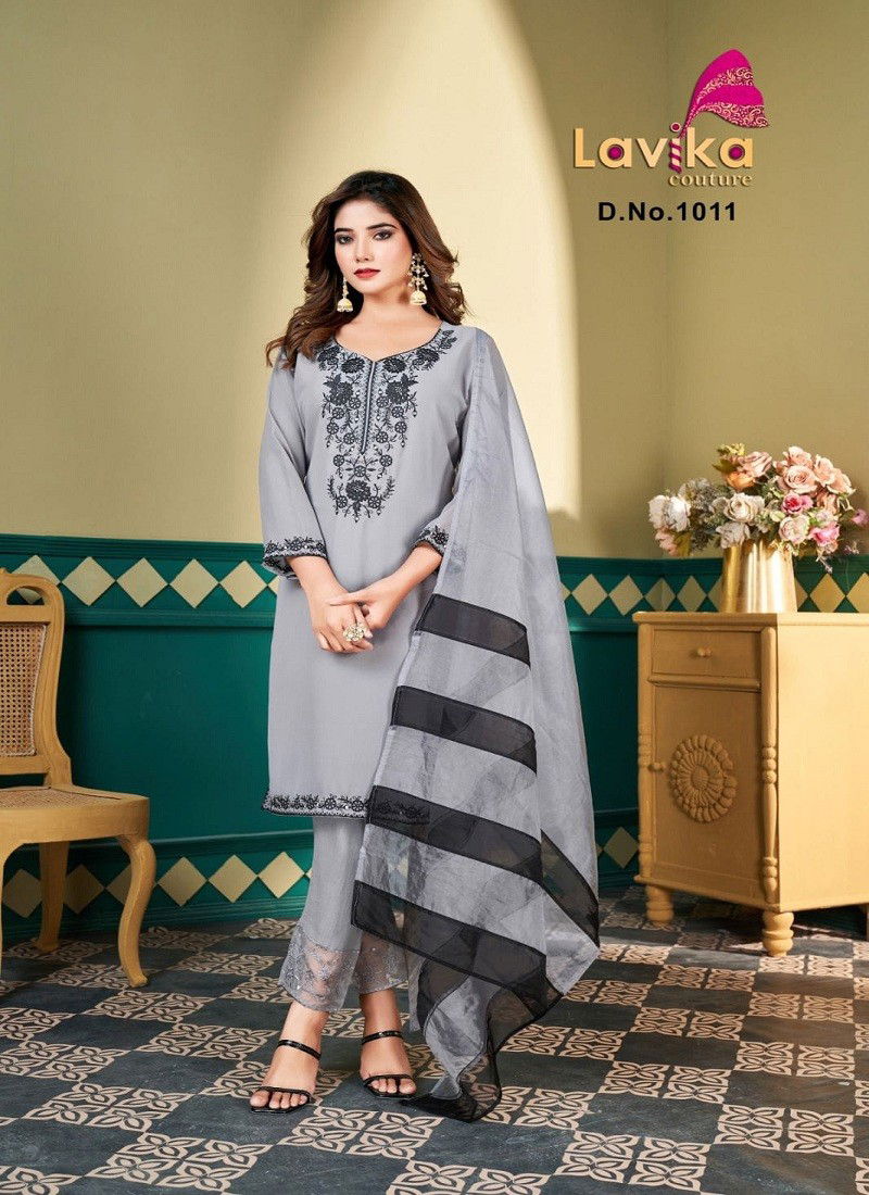 Mubarak Vol 3 By Lavika 1001 to1012 Bulk kurti orders in India 