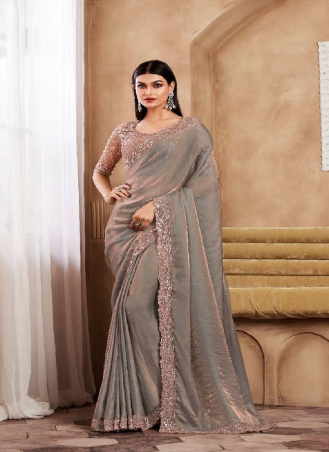 Sarvaratna By TFH Heavy Designer Party Wear Saree Wholesale In Delhi