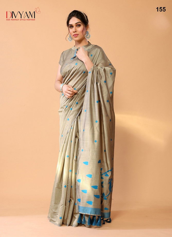 Priti By Divyam Chanderi Silk Designer Saree Wholesale Clothing Suppliers In India