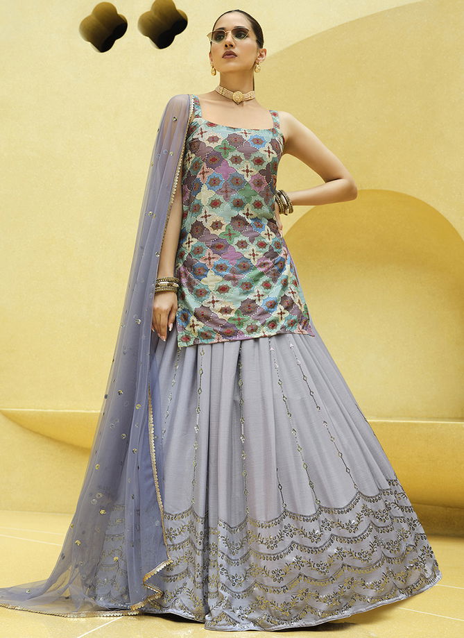 Girly Vol 23 By Khushboo Indowestern Lehenga Catalog