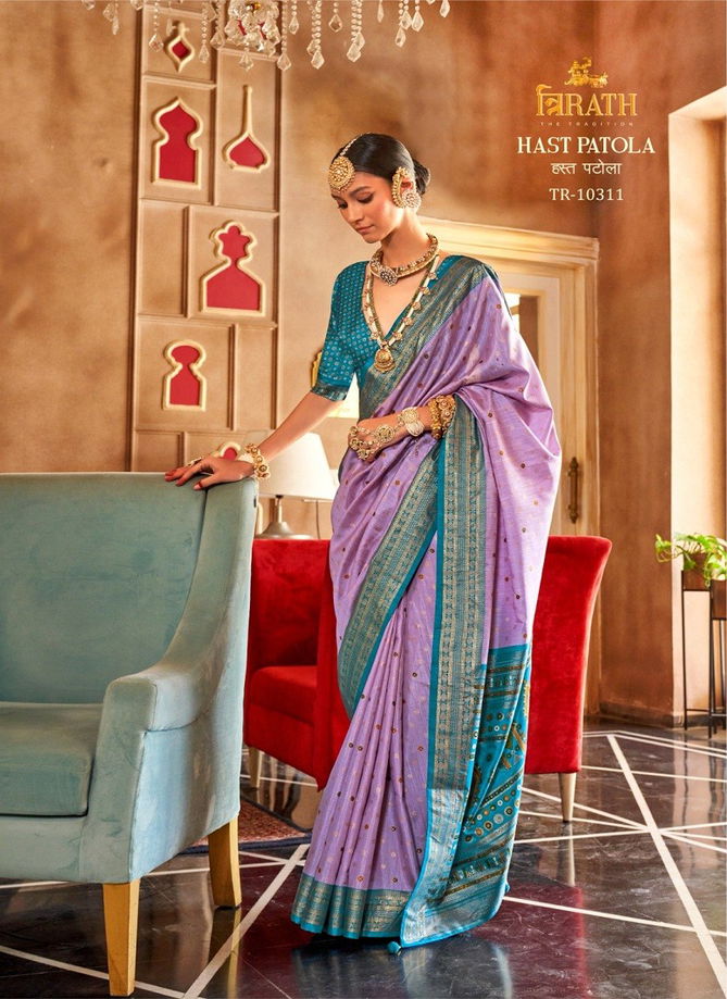 Hast Patola By Trirath Mercerizer Sigma Silk Printed Sarees Wholesale Shop In Surat